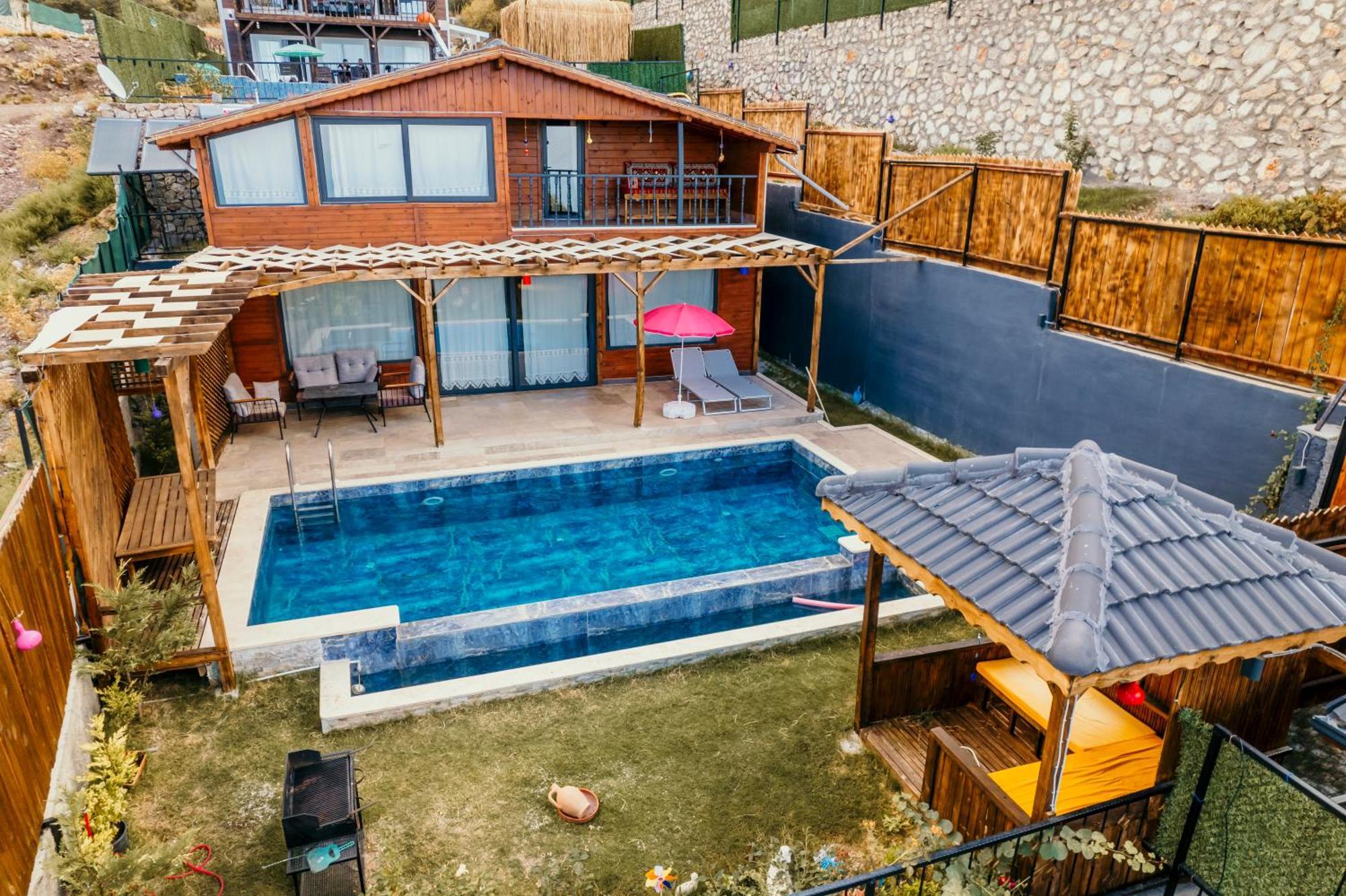 Villa Vazgecilmezim Deniz Manzarali ,Sessiz,Sakin Fethiye Esterno foto